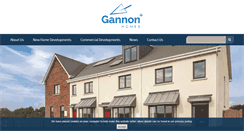 Desktop Screenshot of gannonhomes.ie